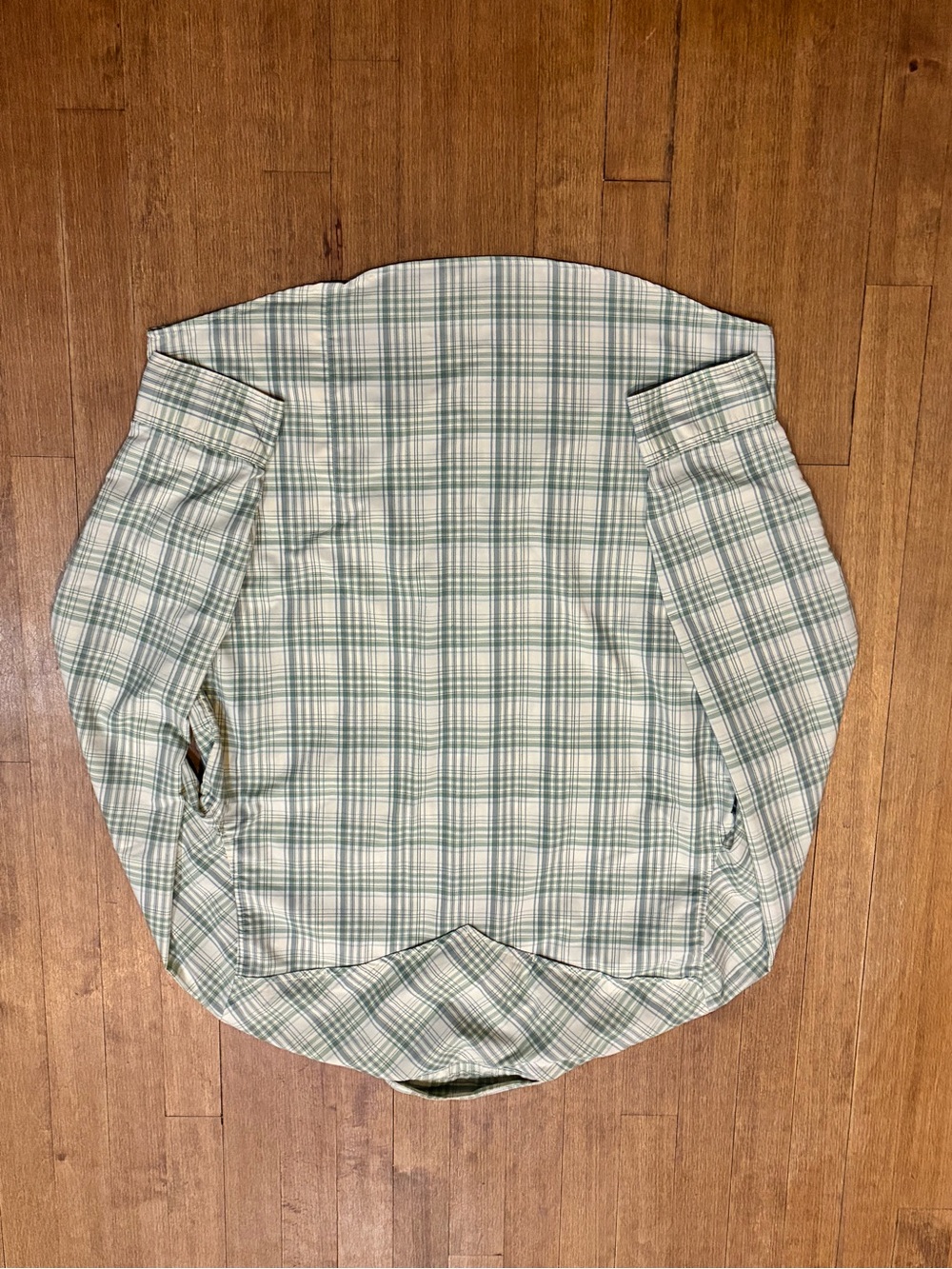 Howler Brothers Men's Green Plaid Long Sleeve H bar B TECH Snapshirt - Medium - Picture 7 of 7
